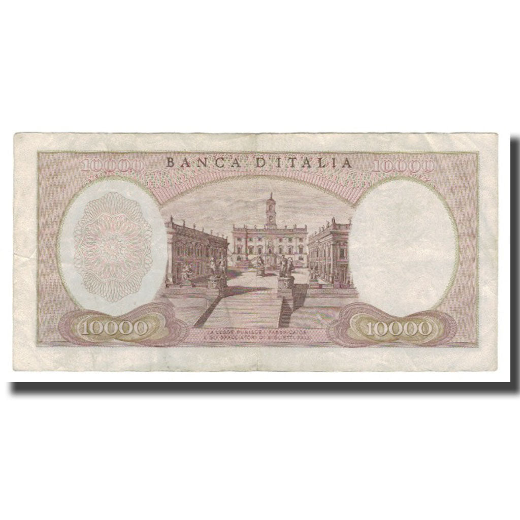 Banconote, Italia, 10,000 Lire, 1962-73, 1962-07-03, KM:97a, MB
