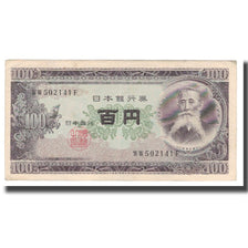 Geldschein, Japan, 100 Yen, Undated (1953), KM:90b, SS