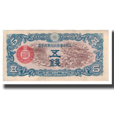 Banconote, Cina, 5 Sen, Undated (1939), KM:M10, BB+