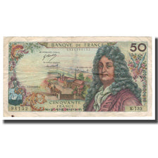 Frankreich, 50 Francs, Racine, 1976, 1969-03-06, S+, Fayette:64.13, KM:148c