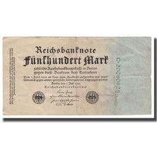 Biljet, Duitsland, 500 Mark, 1922, 1922-07-07, KM:74c, B+