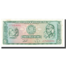 Billete, 5 Soles De Oro, 1969, Perú, 1969-06-20, KM:99a, SC