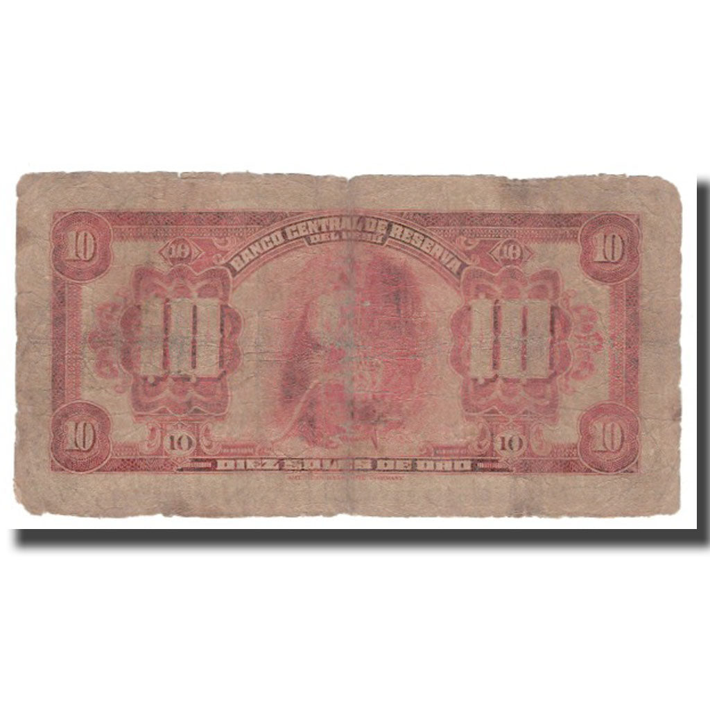Geldschein, Peru, 10 Soles, 1941, 1941-09-26, KM:67Aa, SGE