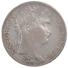 FRANCE, Napoléon I, 5 Francs, 1815, Rouen, KM #704.2, AU(50-53), Silver, Gadoury