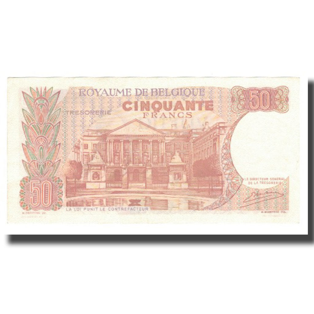 Banconote, Belgio, 50 Francs, 1966, 1966-05-16, KM:139, FDS