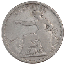 Suisse, 5 Francs à l' Helvétie Assise