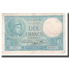 Frankrijk, 10 Francs, Minerve, 1939, 1939-09-21, TB, Fayette:07.08, KM:84