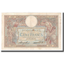 France, 100 Francs, Luc Olivier Merson, 1933, 1933-05-26, B+, Fayette:24.12