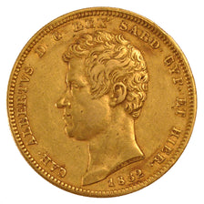 Moneta, STATI ITALIANI, SARDINIA, Carlo Alberto, 100 Lire, 1832, Genoa, BB+