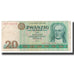 Geldschein, Deutsche Demokratische Republik, 20 Mark, 1975, KM:29b, S+