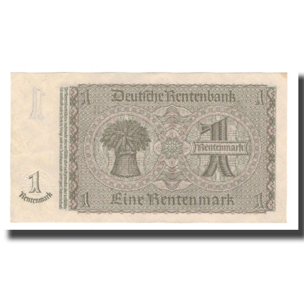 Banknote, Germany, 1 Rentenmark, 1937, 1937-01-30, KM:173b, UNC(63)
