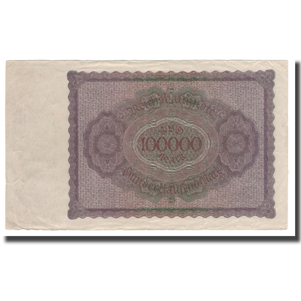 Geldschein, Deutschland, 100,000 Mark, 1923, 1923-02-01, KM:83b, SS+