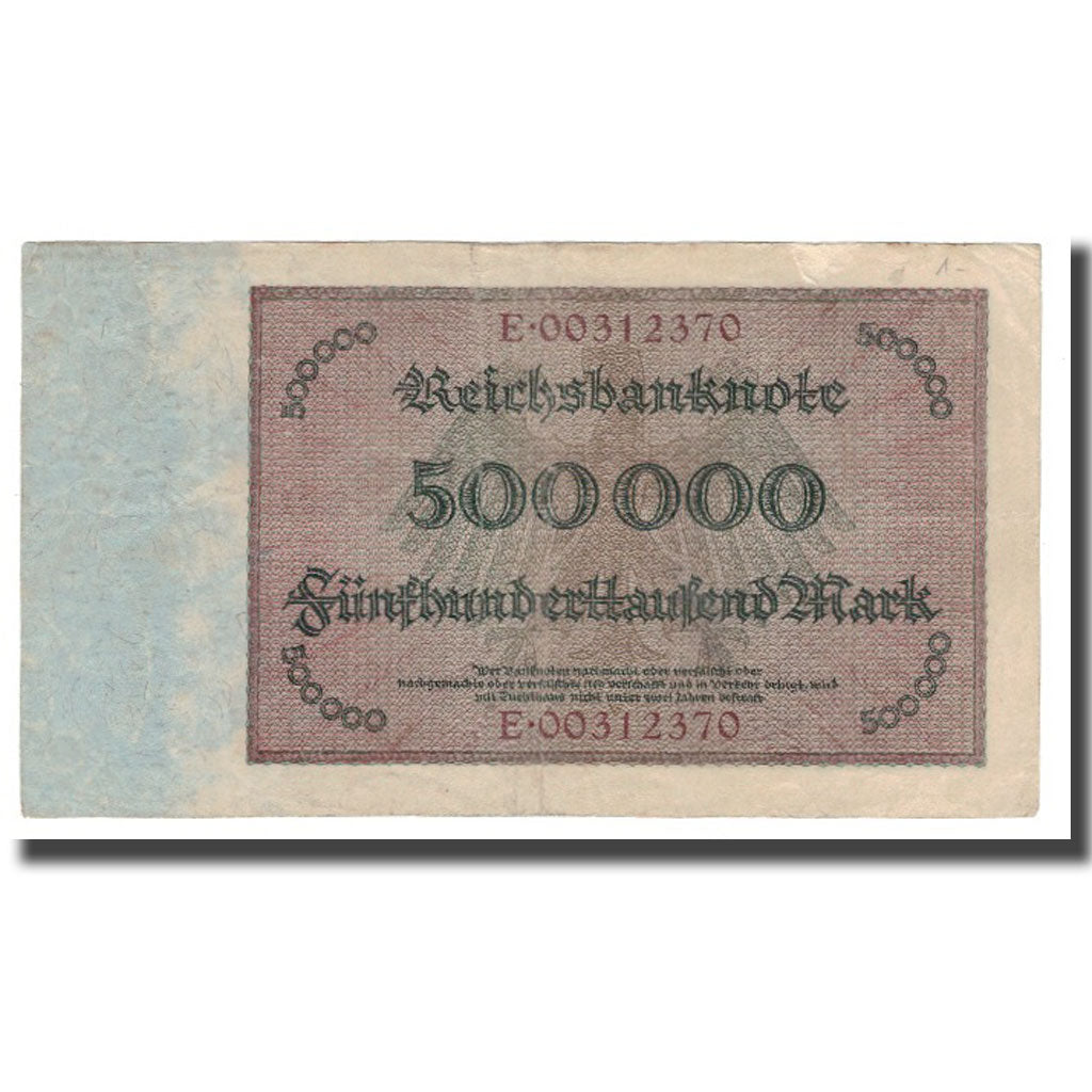 Banknote, Germany, 500,000 Mark, 1923, 1923-05-01, KM:88a, EF(40-45)