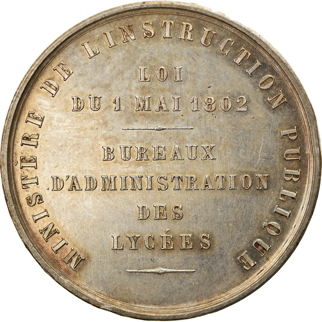 France, Medal, Napoléon III, Bureaux d'Administration des Lycées, Depaulis