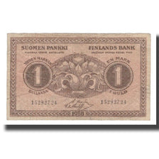 Banknote, Finland, 1 Markka, 1916, KM:35, VF(20-25)