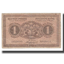 Banknote, Finland, 1 Markka, 1916, KM:35, VF(20-25)