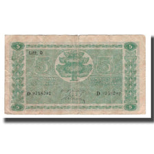 Banconote, Finlandia, 5 Markkaa, 1939 (1942-45), KM:69a, B+