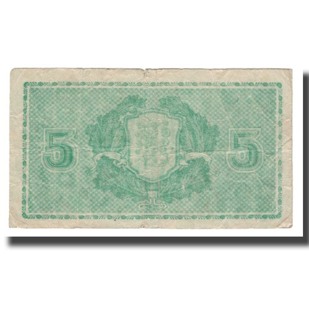 Banconote, Finlandia, 5 Markkaa, 1939 (1942-45), KM:69a, B+