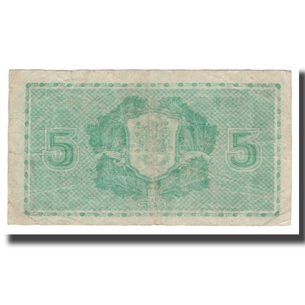 Geldschein, Finnland, 5 Markkaa, 1939 (1942-45), KM:69a, S