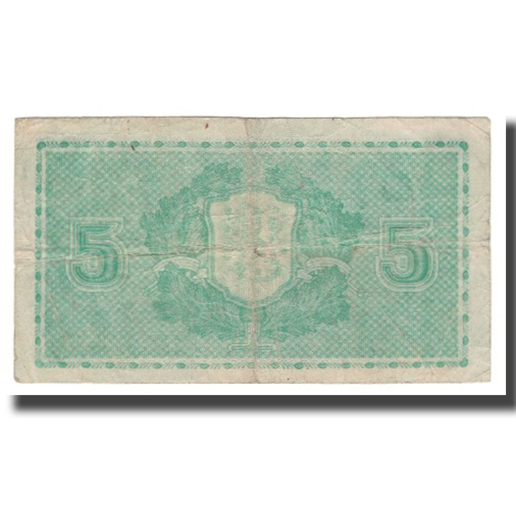 Banconote, Finlandia, 5 Markkaa, 1939 (1942-45), KM:69a, MB