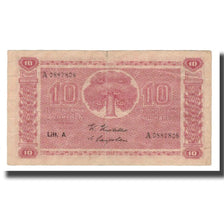Billete, 10 Markkaa, 1945, Finlandia, KM:77a, BC