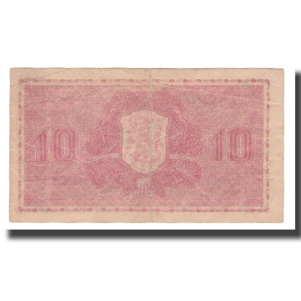 Billete, 10 Markkaa, 1945, Finlandia, KM:77a, BC