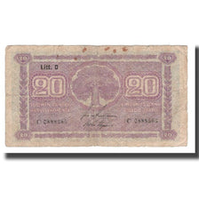 Banconote, Finlandia, 20 Markkaa, 1939 (1939-45), KM:71a, B