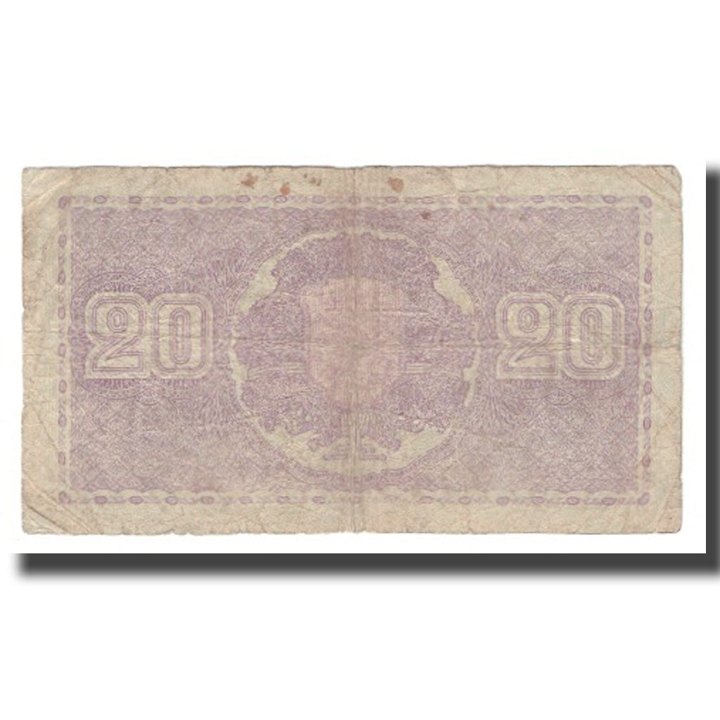 Banconote, Finlandia, 20 Markkaa, 1939 (1939-45), KM:71a, B