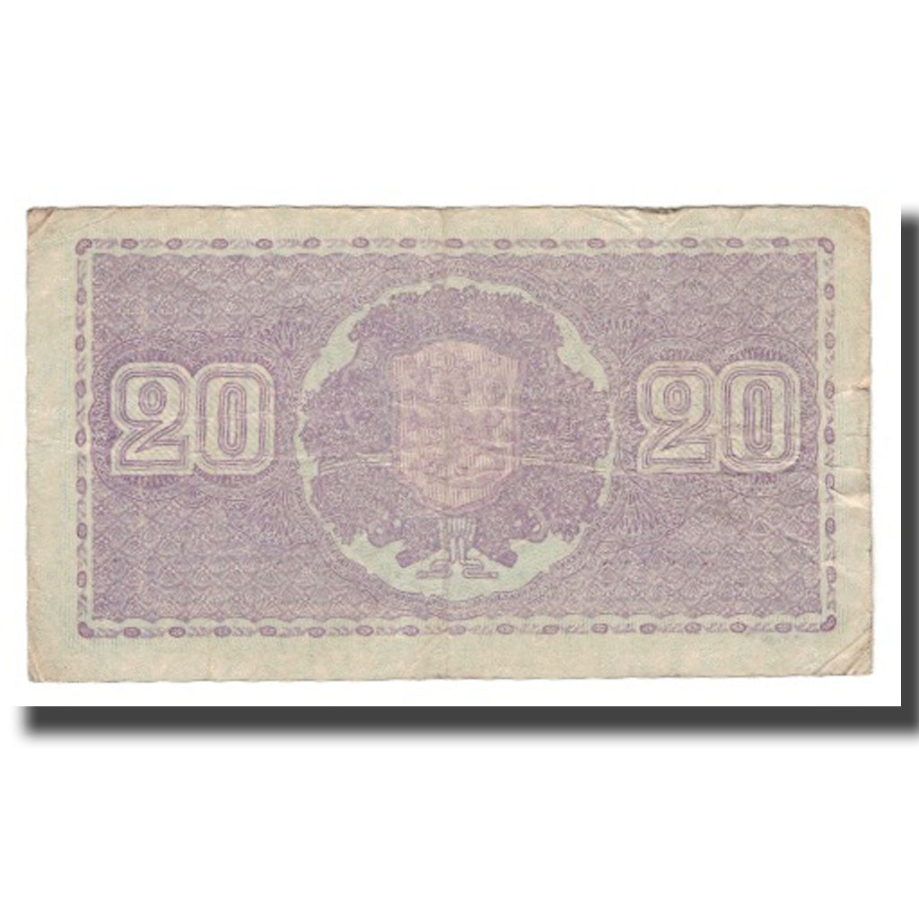 Banconote, Finlandia, 20 Markkaa, 1939 (1939-45), KM:71a, MB