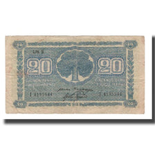 Banknote, Finland, 20 Markkaa, 1945 (1948), KM:86, F(12-15)