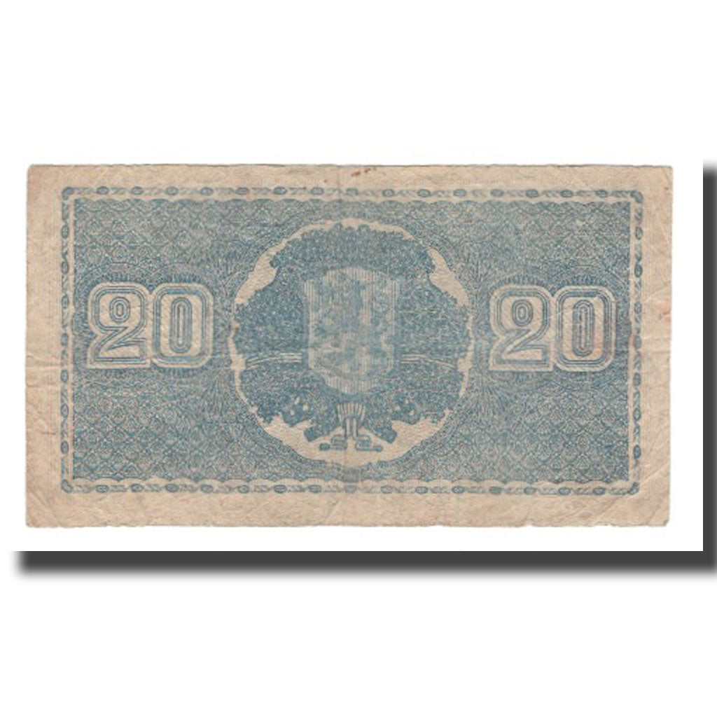 Banknote, Finland, 20 Markkaa, 1945 (1948), KM:86, F(12-15)