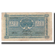 Banconote, Finlandia, 20 Markkaa, 1945 (1948), KM:78a, B+
