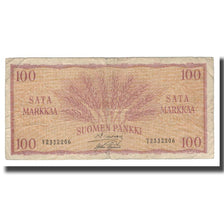 Geldschein, Finnland, 100 Markkaa, 1957, KM:97a, SGE+