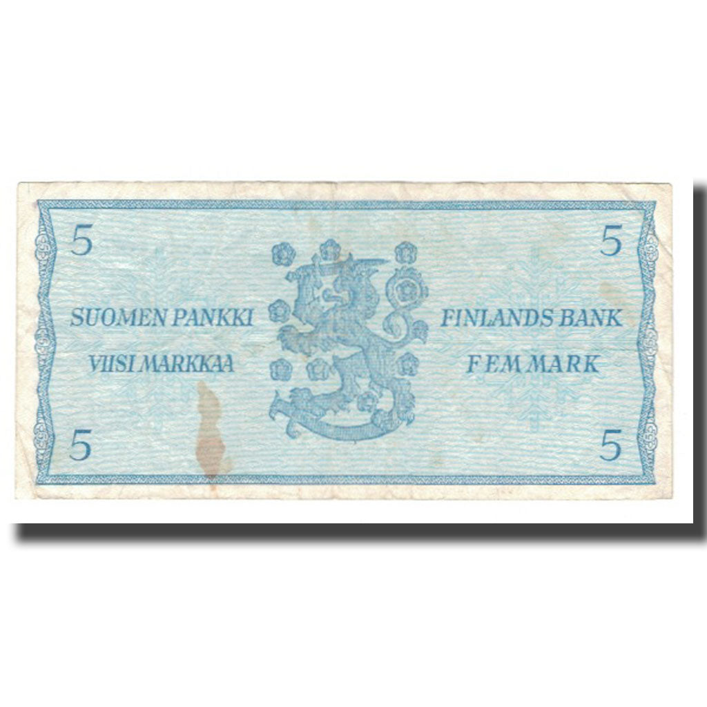 Biljet, Finland, 5 Markkaa, 1963, KM:106Aa, TB+