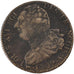 Francia, 2 sols françois, 2 Sols, 1792, Paris, MB, Bronzo, KM:603.1, Gadoury:25