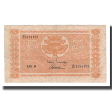 Geldschein, Finnland, 5 Markkaa, 1945 (1946), KM:84, S