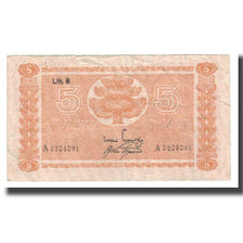 Geldschein, Finnland, 5 Markkaa, 1945 (1946), KM:84, S