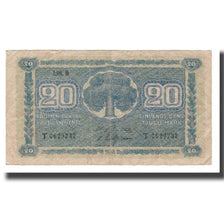 Banknote, Finland, 20 Markkaa, 1945 (1948), KM:86, F(12-15)
