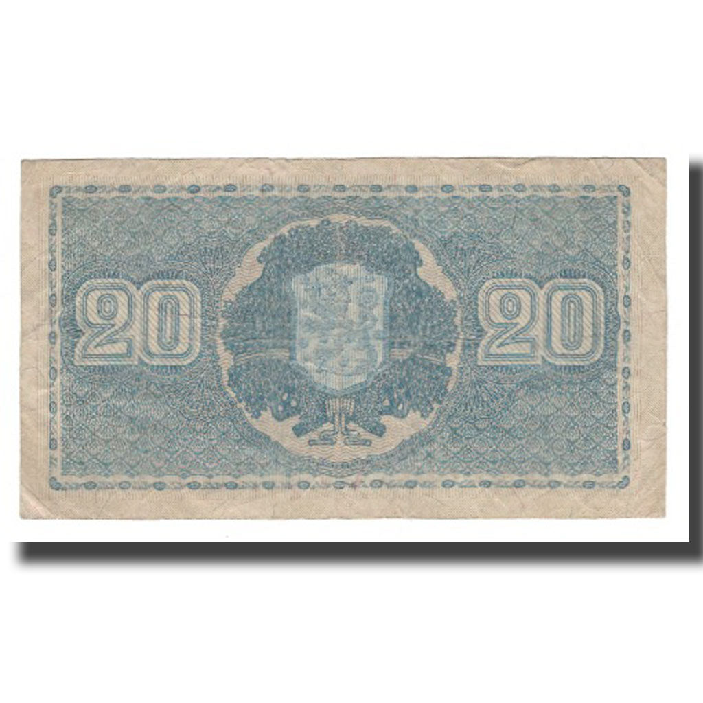 Banknote, Finland, 20 Markkaa, 1945 (1948), KM:86, F(12-15)