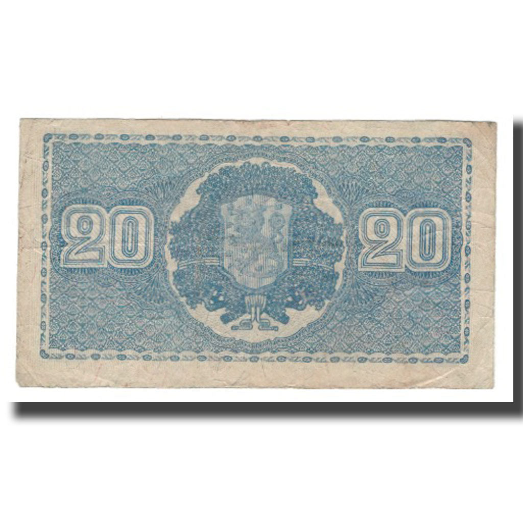 Banknote, Finland, 20 Markkaa, 1945 (1948), KM:86, F(12-15)