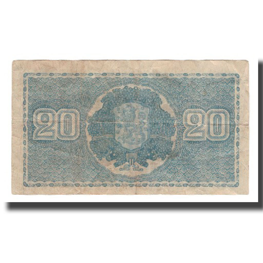 Banknote, Finland, 20 Markkaa, 1945 (1948), KM:86, F(12-15)