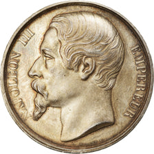 France, Médaille, Napoléon III, Empereur, TTB+, Argent