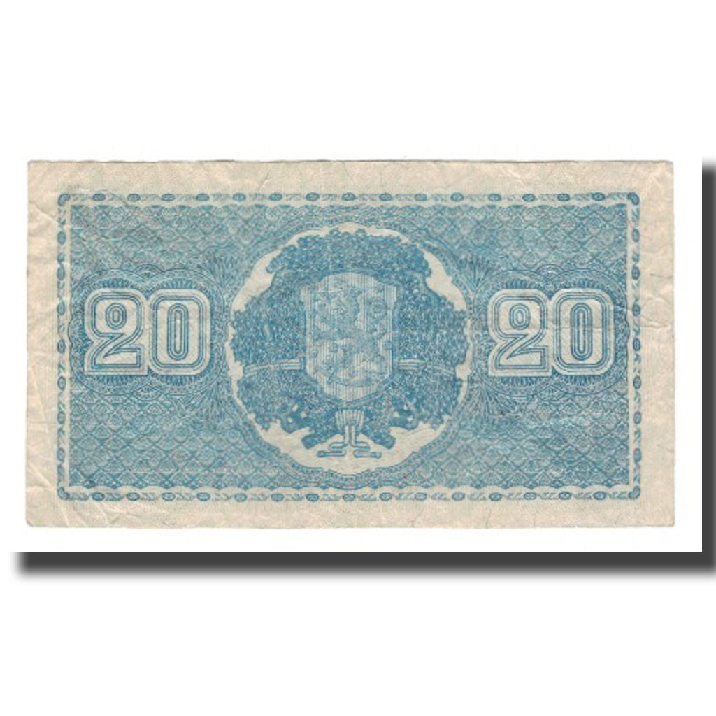 Banconote, Finlandia, 20 Markkaa, 1945 (1948), KM:86, MB