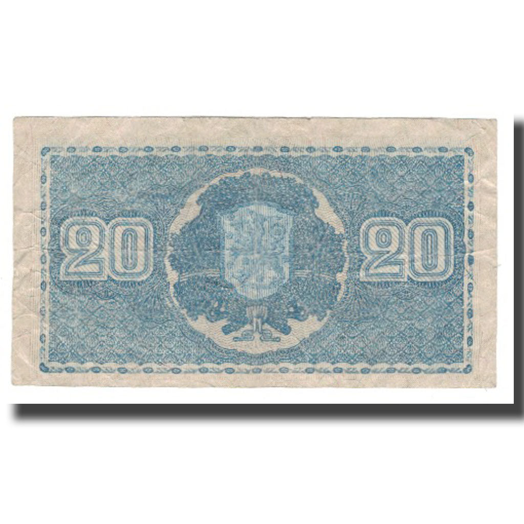 Biljet, Finland, 20 Markkaa, 1945 (1948), KM:86, TTB