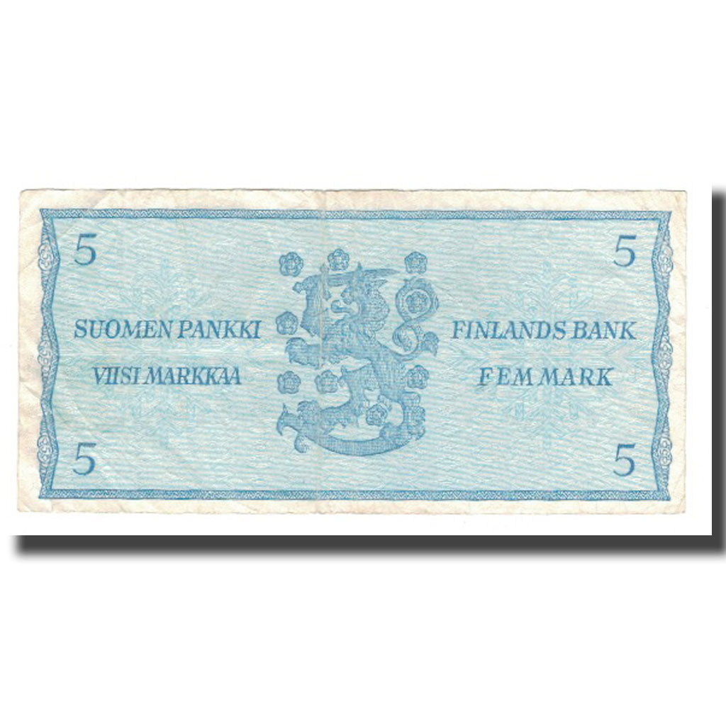 Biljet, Finland, 5 Markkaa, 1963, KM:106Aa, TB+