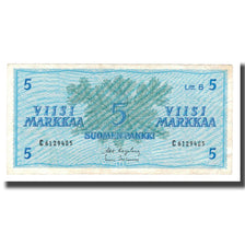 Banknote, Finland, 5 Markkaa, 1963, KM:106Aa, AU(50-53)