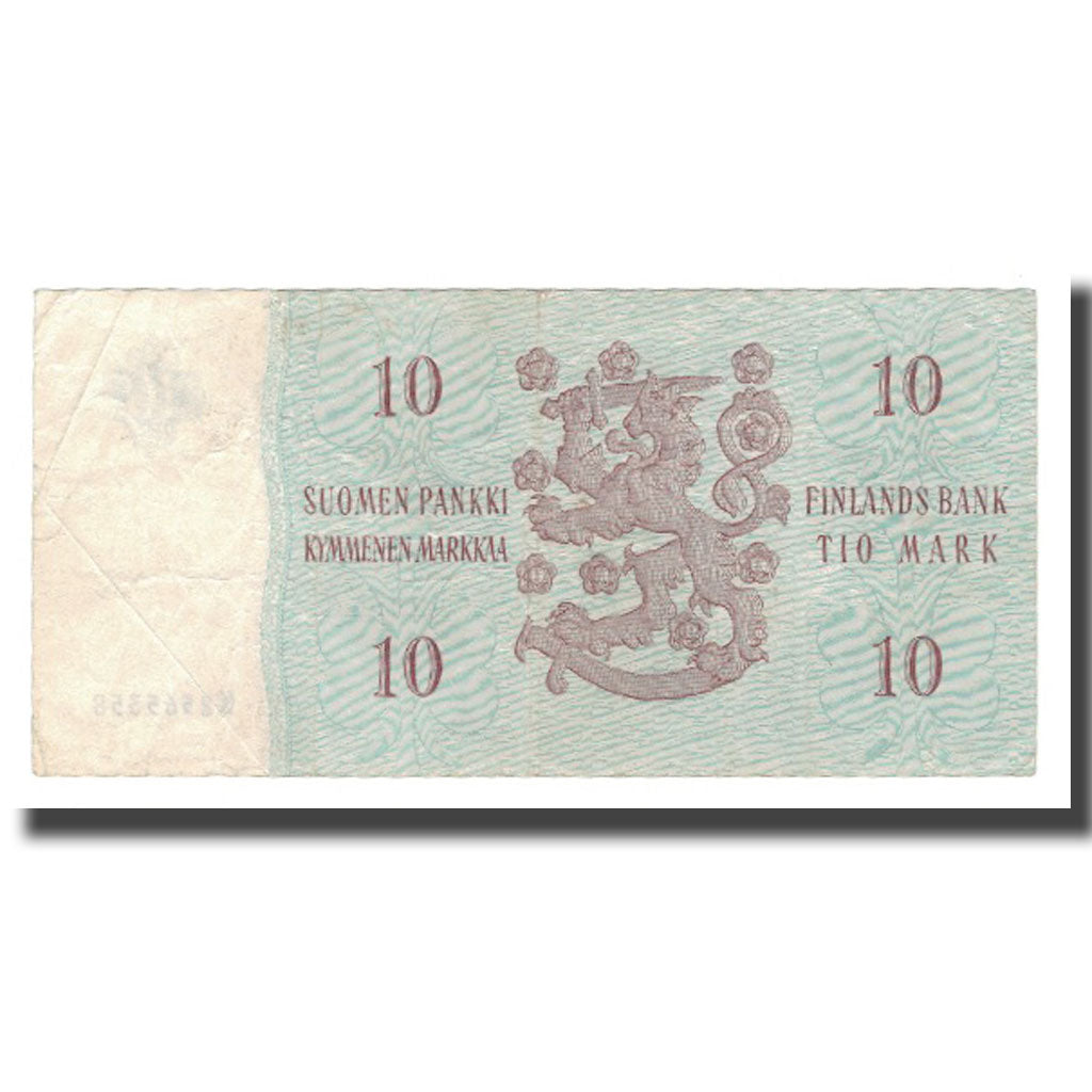 Banknote, Finland, 10 Markkaa, 1963, KM:100a, EF(40-45)