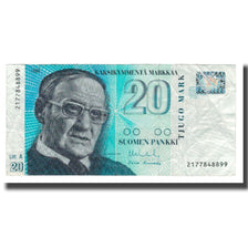 Billete, 20 Markkaa, 1993 (1997), Finlandia, KM:123, MBC