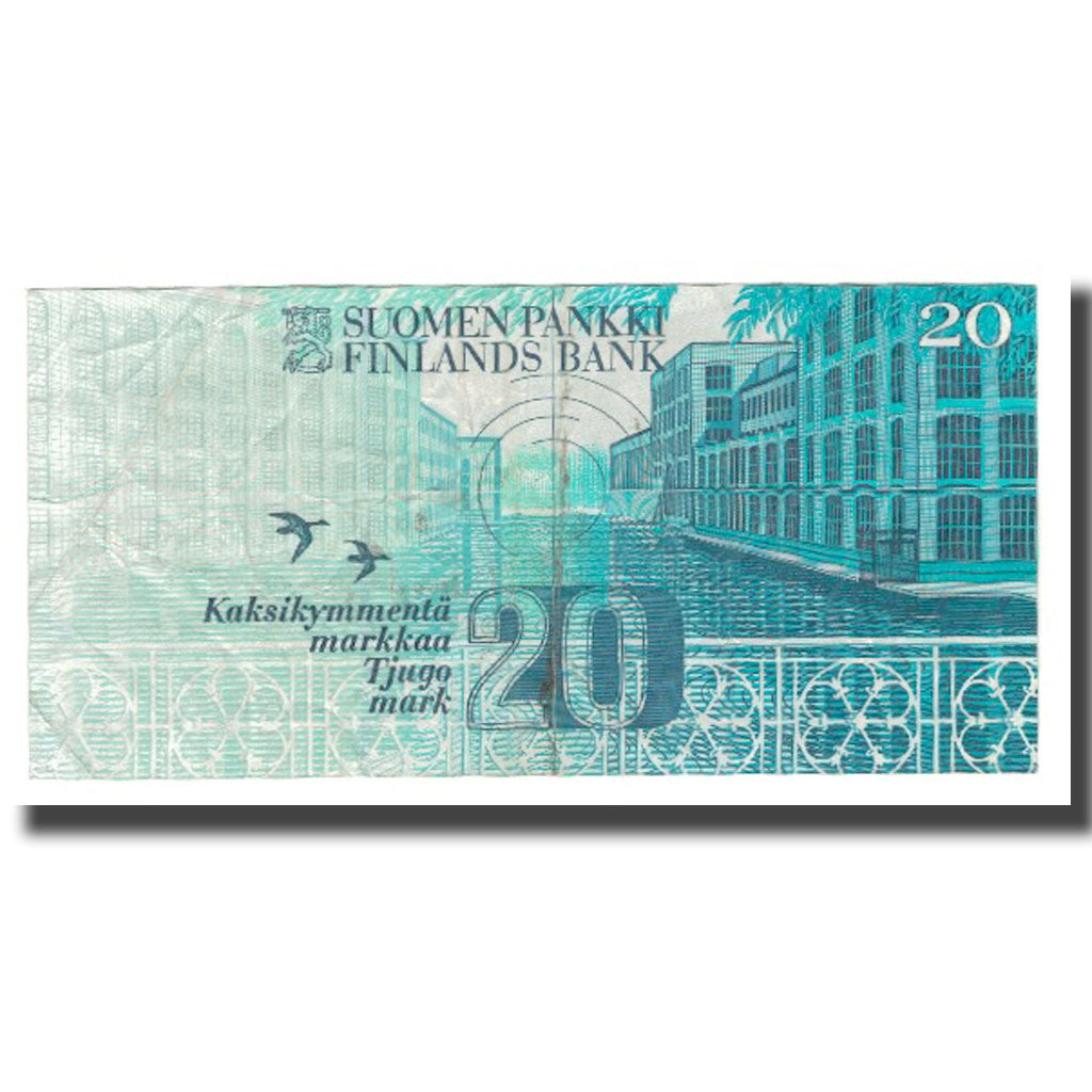 Billete, 20 Markkaa, 1993 (1997), Finlandia, KM:123, MBC