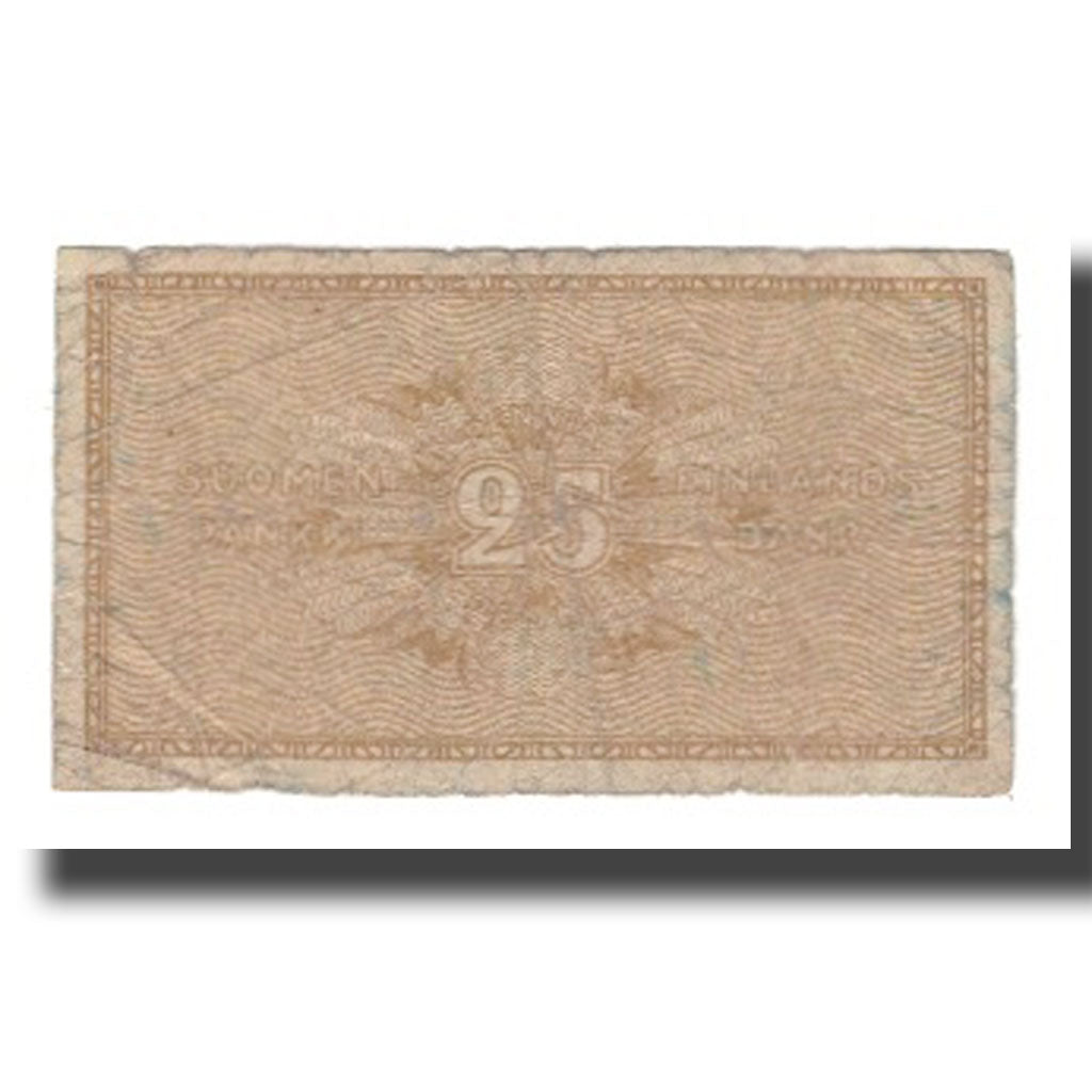 Billete, 25 Penniä, 1918, Finlandia, KM:33, RC